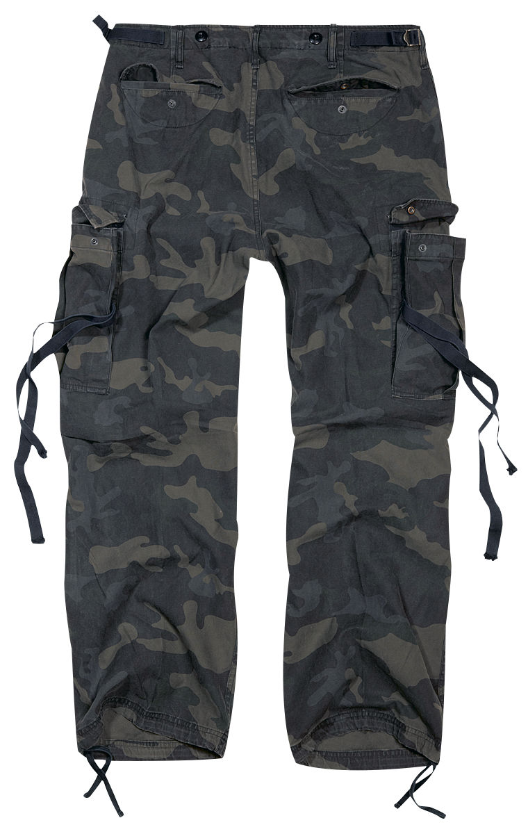 Pantalon Cargo  de Brandit - Pantalon M65 Vintage - S à 5XL - pour Homme - camouflage sombre - Brandit - View 2