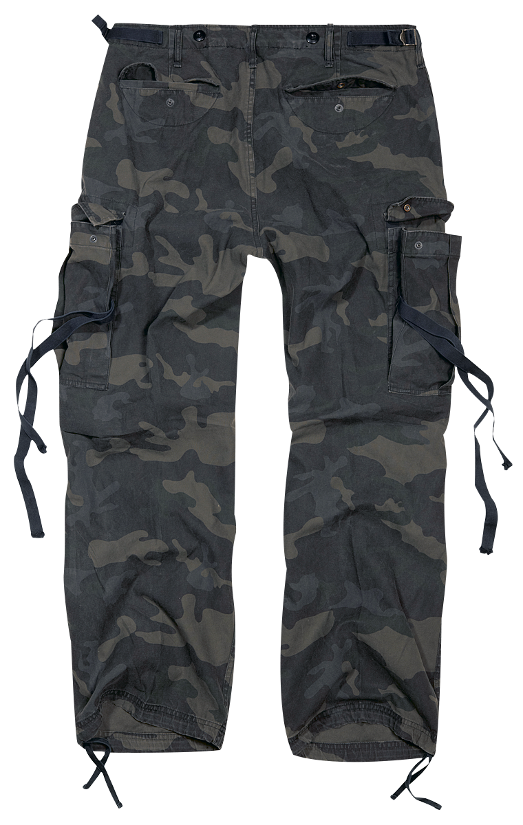 Pantalon Cargo  de Brandit - Pantalon M65 Vintage - S à 5XL - pour Homme - camouflage sombre - Brandit - View 2