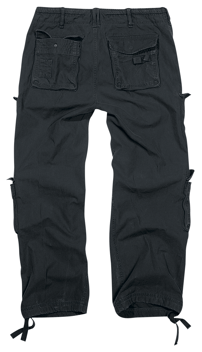 Pantalon Cargo  de Brandit - Pantalon Pure Vintage - S à 7XL - pour Homme - noir - Brandit - View 2