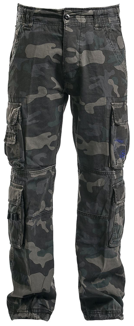 Pantalon Cargo  de Brandit - Pantalon Pure Vintage - S à 6XL - pour Homme - camouflage sombre - Brandit