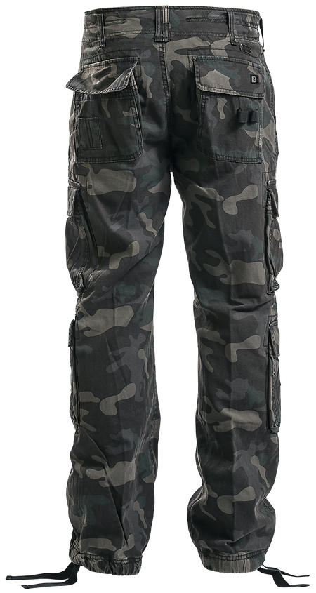 Pantalon Cargo  de Brandit - Pantalon Pure Vintage - S à 6XL - pour Homme - camouflage sombre - Brandit - View 2
