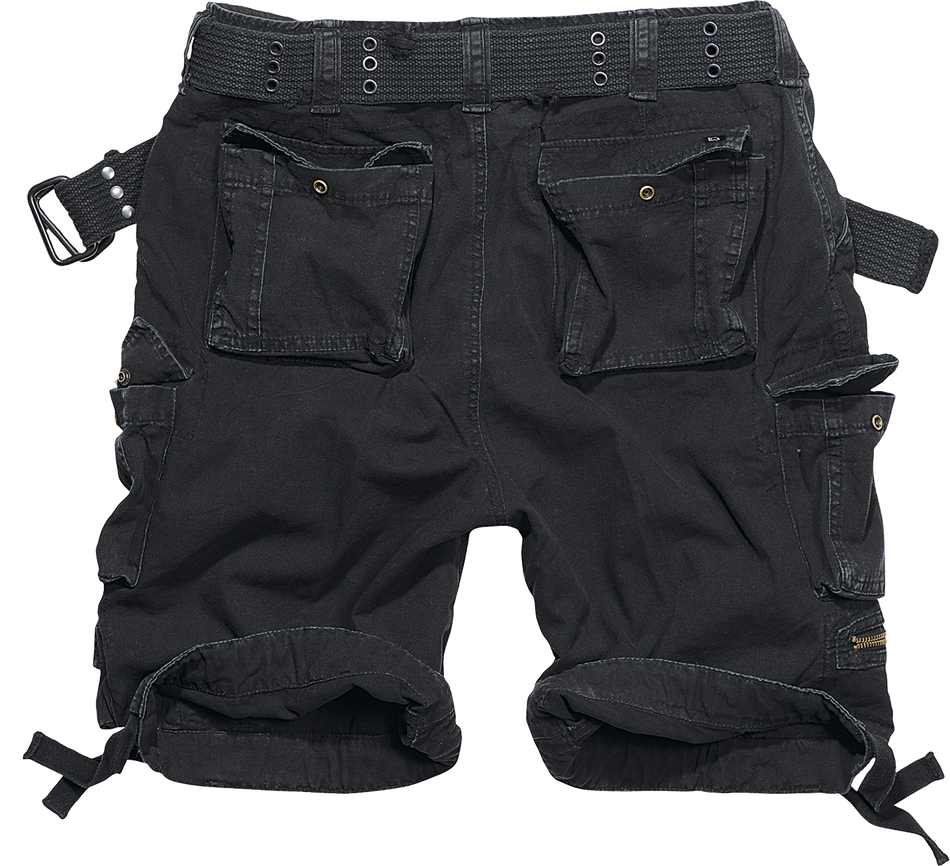 Short  de Brandit - Short Savage Vintage - S à 7XL - pour Homme - noir - Brandit - View 2