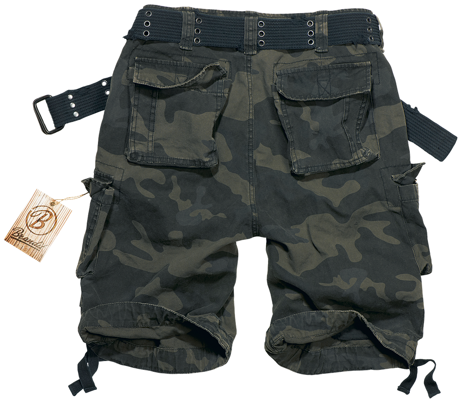 Short  de Brandit - Short Savage Vintage - S à 7XL - pour Homme - camouflage sombre - Brandit - View 2