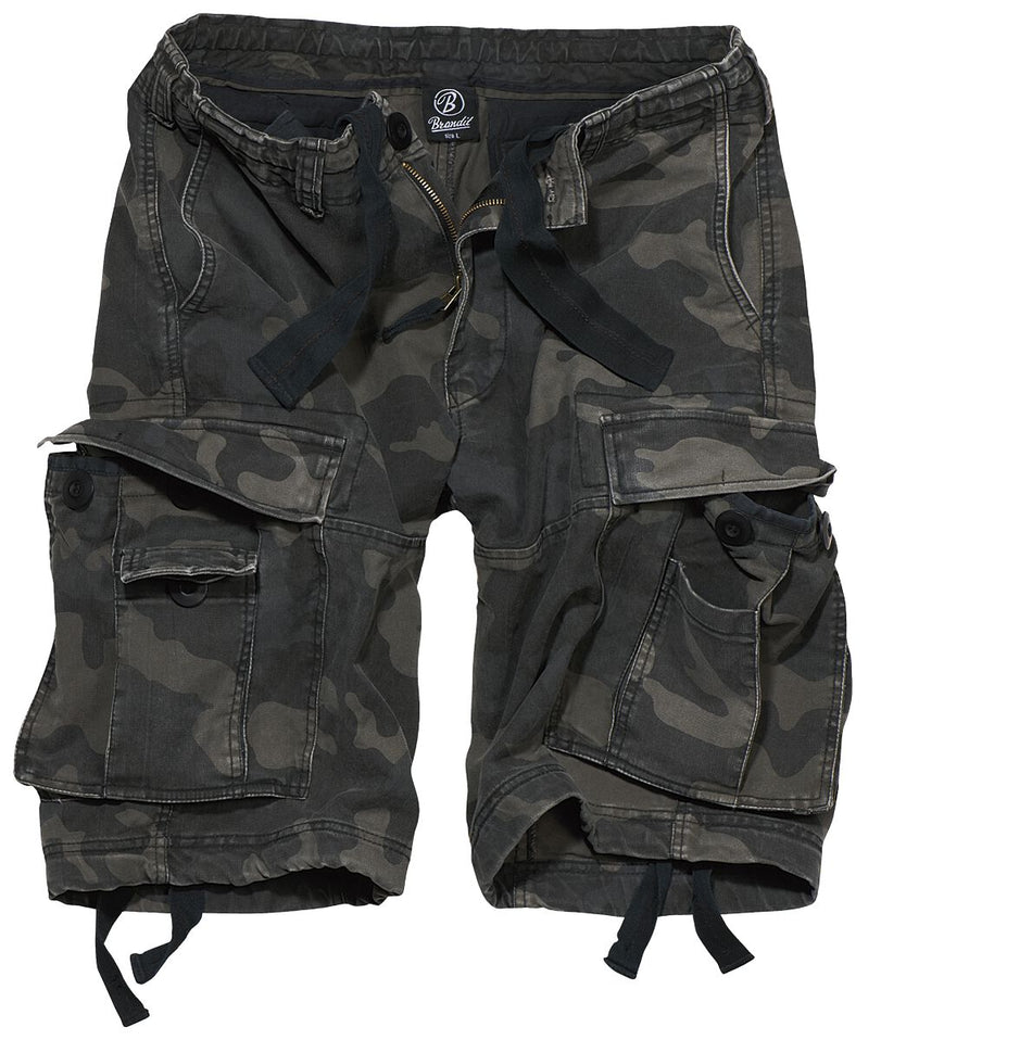 Short  de Brandit - Bermuda Vintage - S à 7XL - pour Homme - camouflage sombre - Brandit