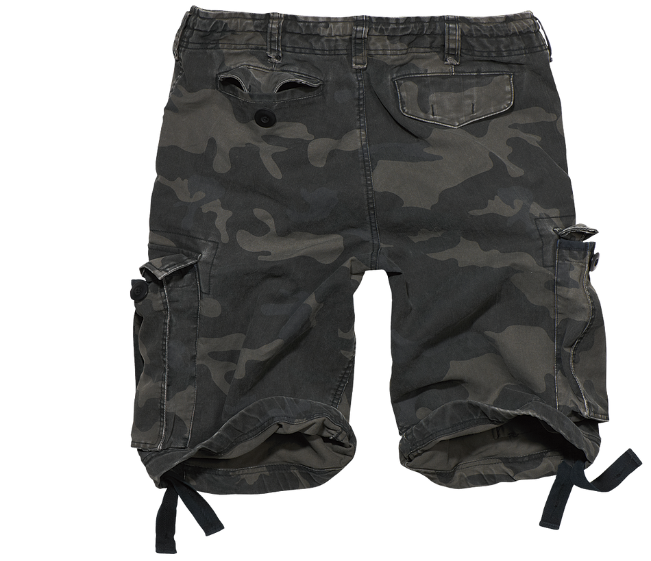Short  de Brandit - Bermuda Vintage - S à 7XL - pour Homme - camouflage sombre - Brandit - View 2