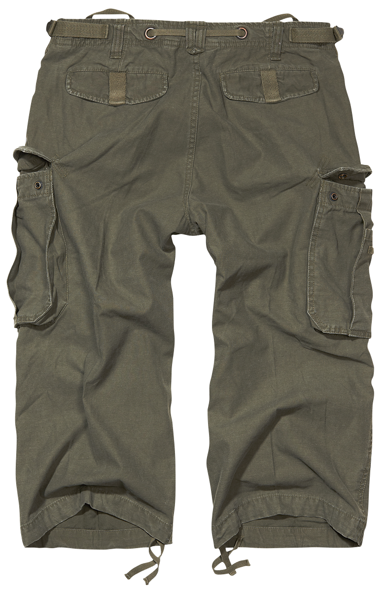 Short  de Brandit - Industry Vintage 3/4 - S à XL - pour Homme - olive - Brandit - View 2