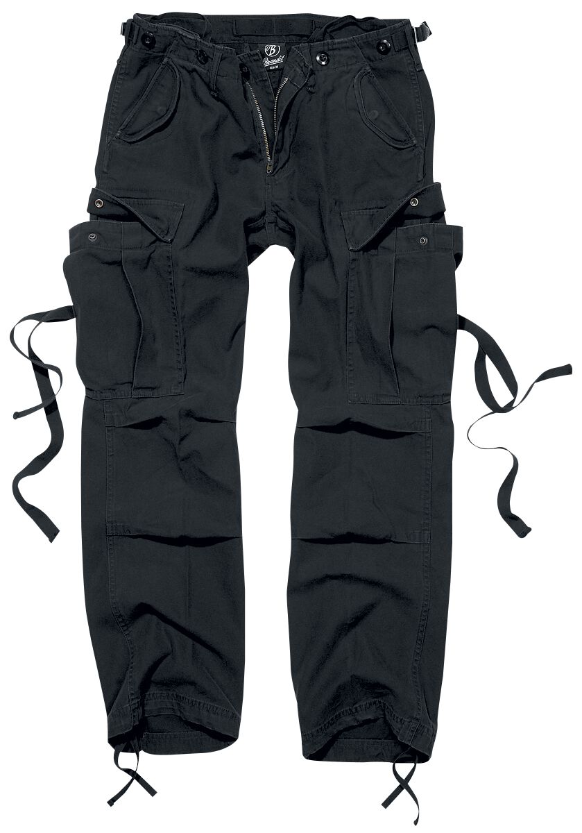 Pantalon Cargo  de Brandit - Pantalon Femme M65 - W28L32 à W36L34 - pour Femme - noir - Brandit