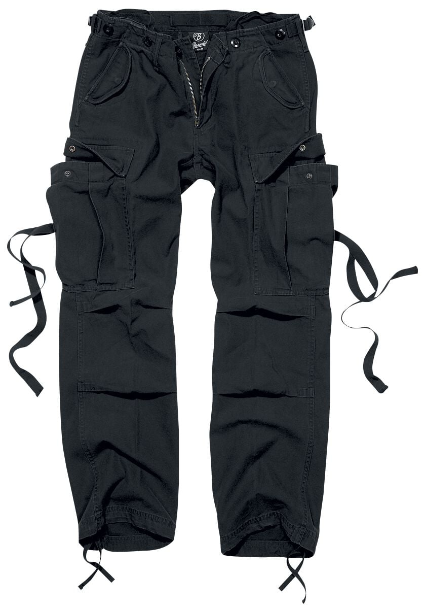 Pantalon Cargo  de Brandit - Pantalon Femme M65 - W27L32 à W36L34 - pour Femme - noir - Brandit