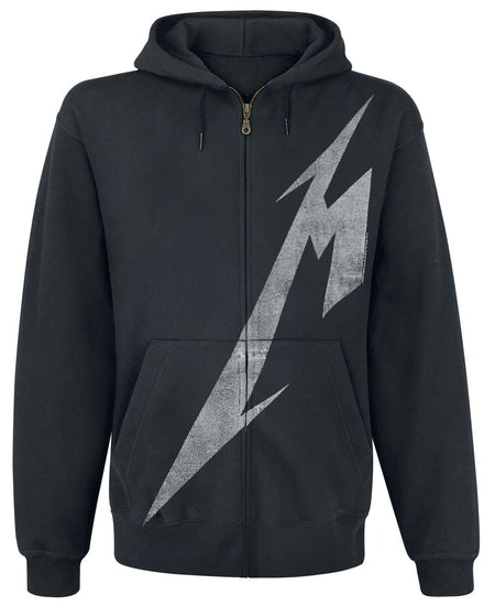 Sweat-shirt zippé à capuche  de Metallica - Shrouded - M à 3XL - pour Homme - noir - metallica