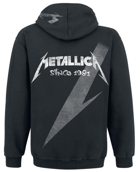 Sweat-shirt zippé à capuche  de Metallica - Shrouded - M à 3XL - pour Homme - noir - metallica - View 2