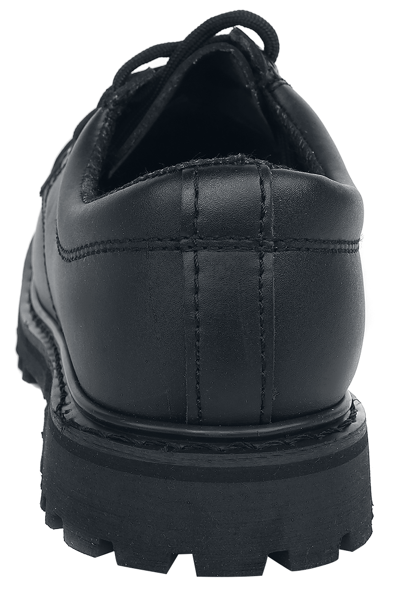 Chaussures à lacets  de Brandit - Phantom 3 trous - EU39 à EU47 - pour Homme - noir - Brandit - View 2