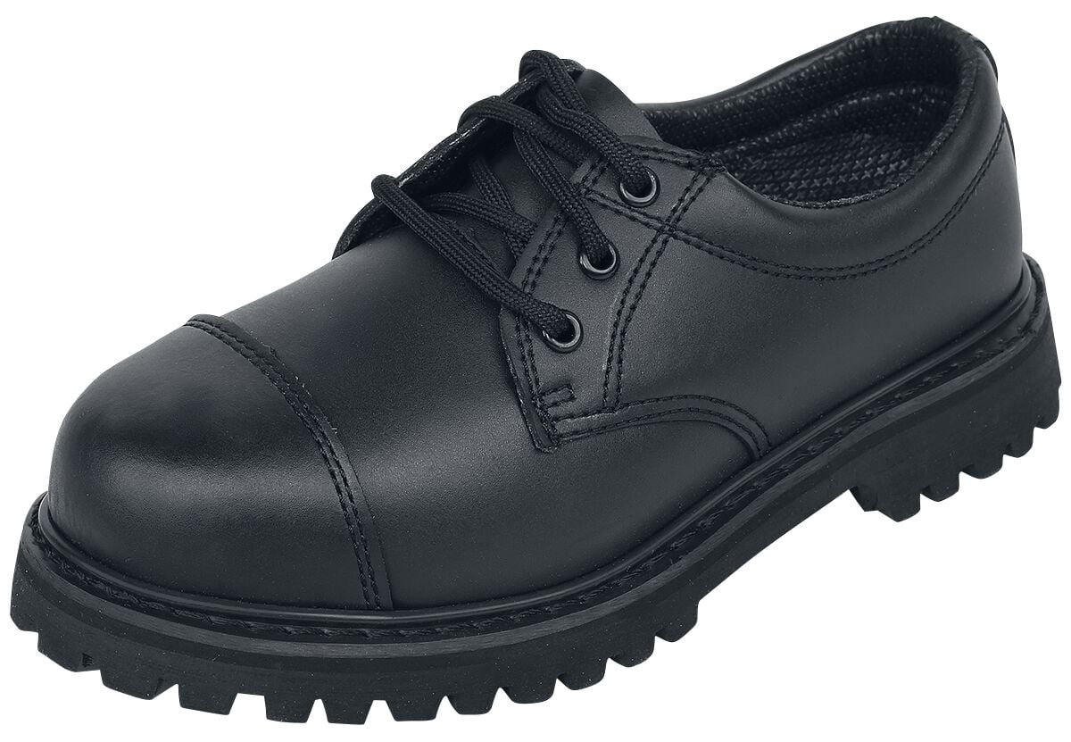 Chaussures à lacets  de Brandit - Phantom 3 trous - EU39 à EU47 - pour Homme - noir - Brandit