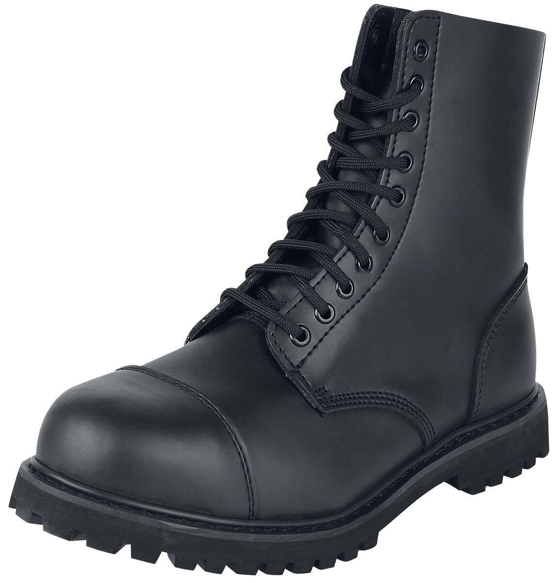 Bottes  de Brandit - Phantom 10 Trous - EU38 à EU47 - pour Unisexe - noir - Brandit