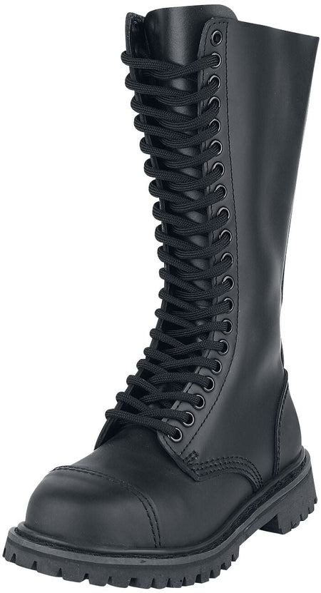 Bottes  de Brandit - Phantom 20 trous - EU39 à EU42 - pour Femme - noir - Brandit