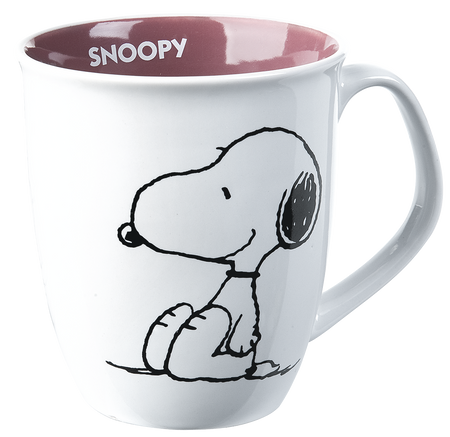 Mug  de Snoopy - pour Indifférent - blanc - Snoopy - View 2