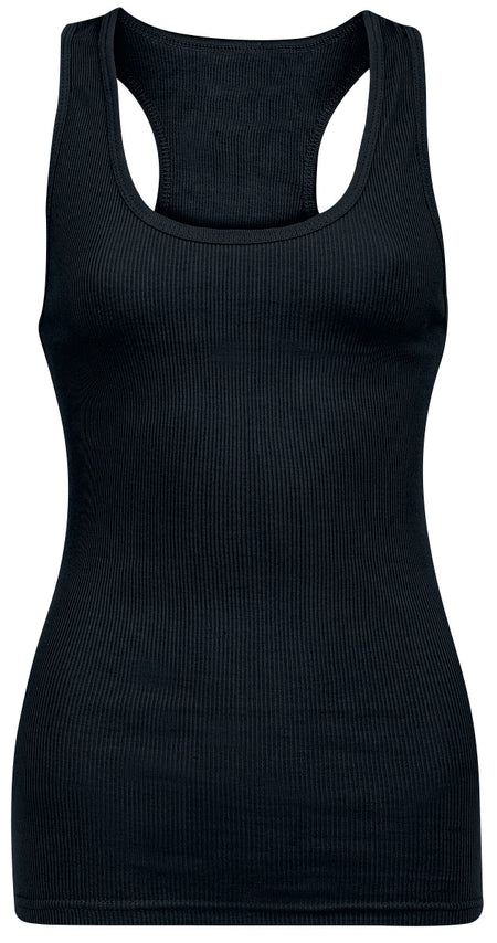 Top  de Urban Classics - Débardeur Dos Nageur - XS à XL - pour Femme - noir - Urban Classics