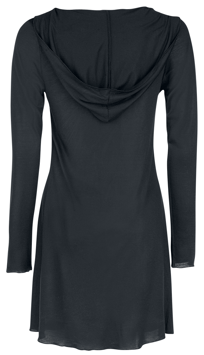 Gilets & Ponchos  de Black Premium by EMP - Overlay Hood - S à 4XL - pour Femme - noir - Black Premium by EMP - View 2