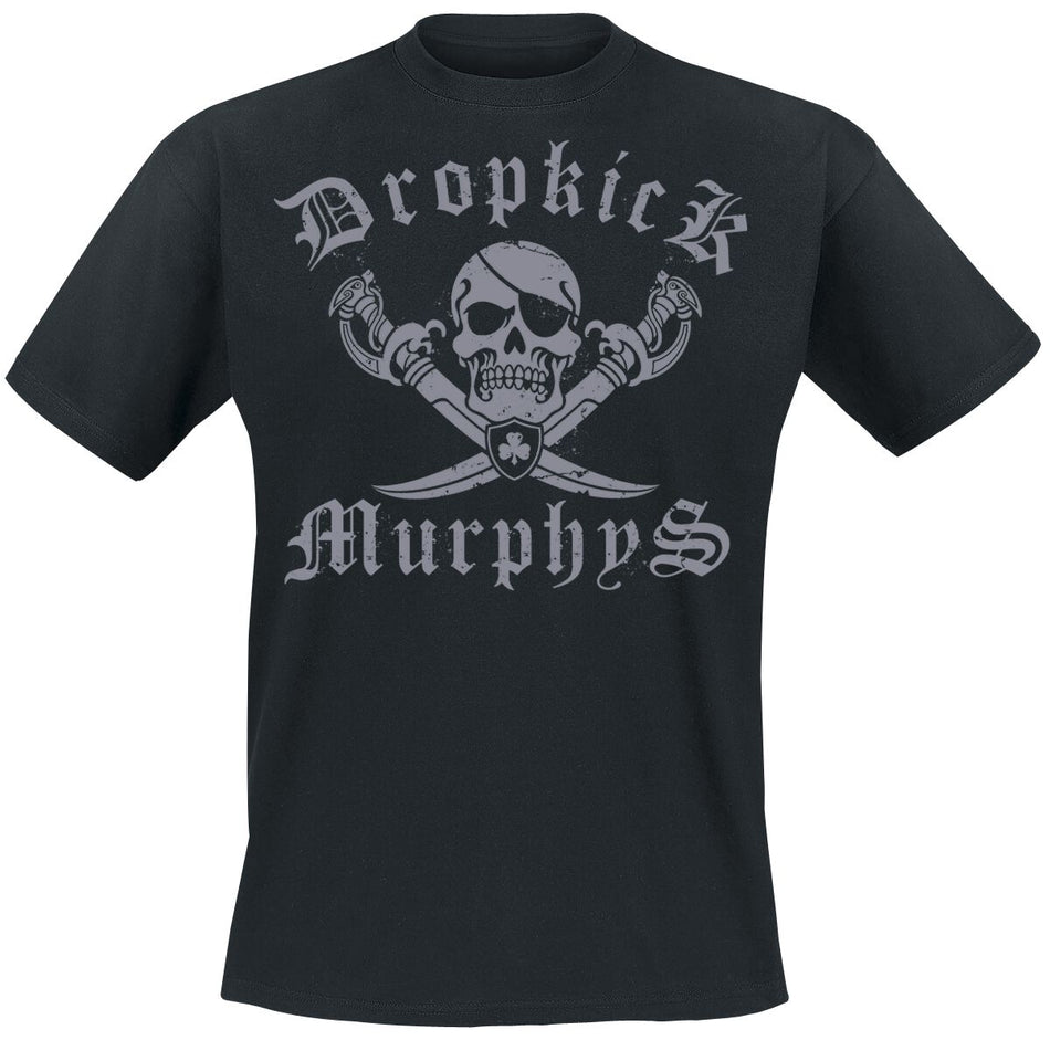 T-Shirt Manches courtes  de Dropkick Murphys - Jolly Roger - M à XXL - pour Homme - noir - Dropkick Murphys