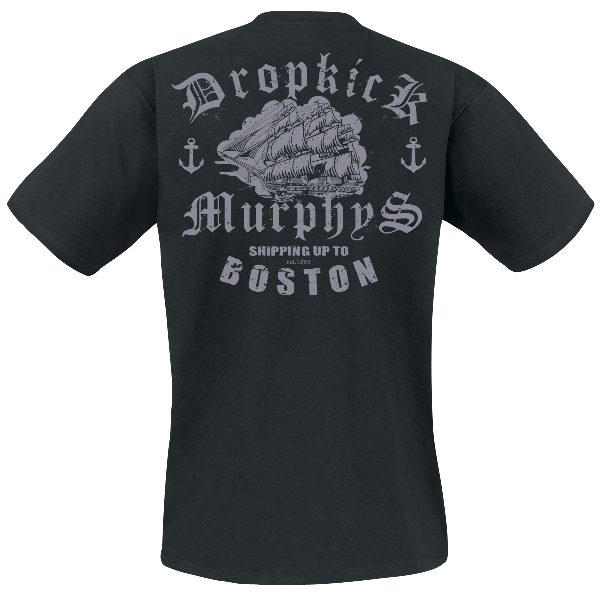 T-Shirt Manches courtes  de Dropkick Murphys - Jolly Roger - M à XXL - pour Homme - noir - Dropkick Murphys - View 2