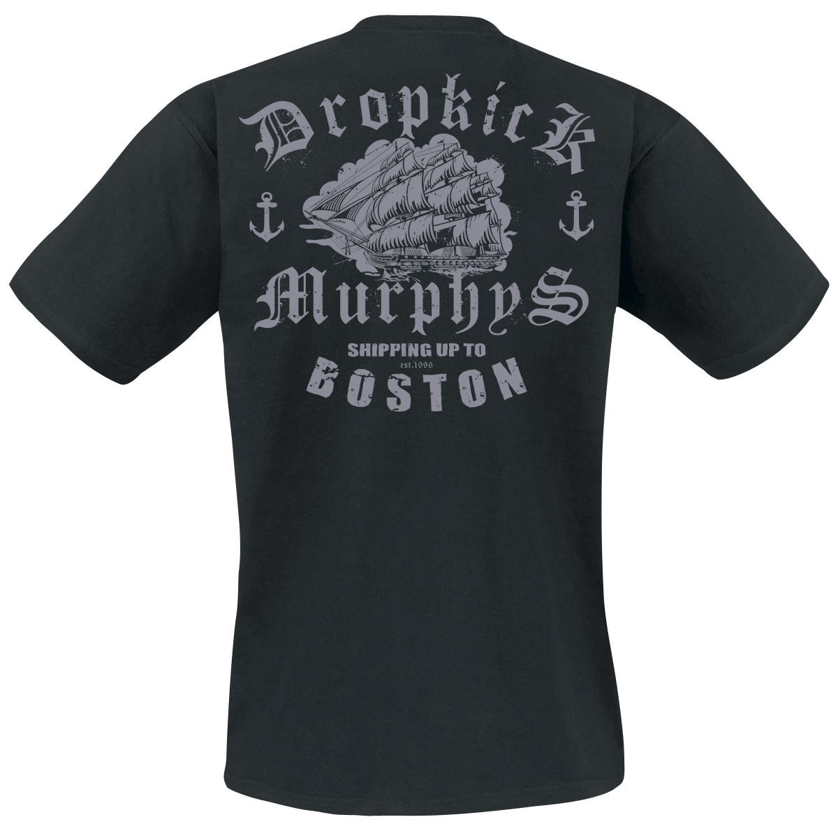 T-Shirt Manches courtes  de Dropkick Murphys - Jolly Roger - M à XXL - pour Homme - noir - Dropkick Murphys - View 2