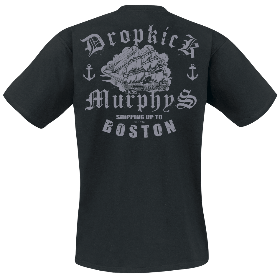 T-Shirt Manches courtes  de Dropkick Murphys - Jolly Roger - M à XXL - pour Homme - noir - Dropkick Murphys - View 2