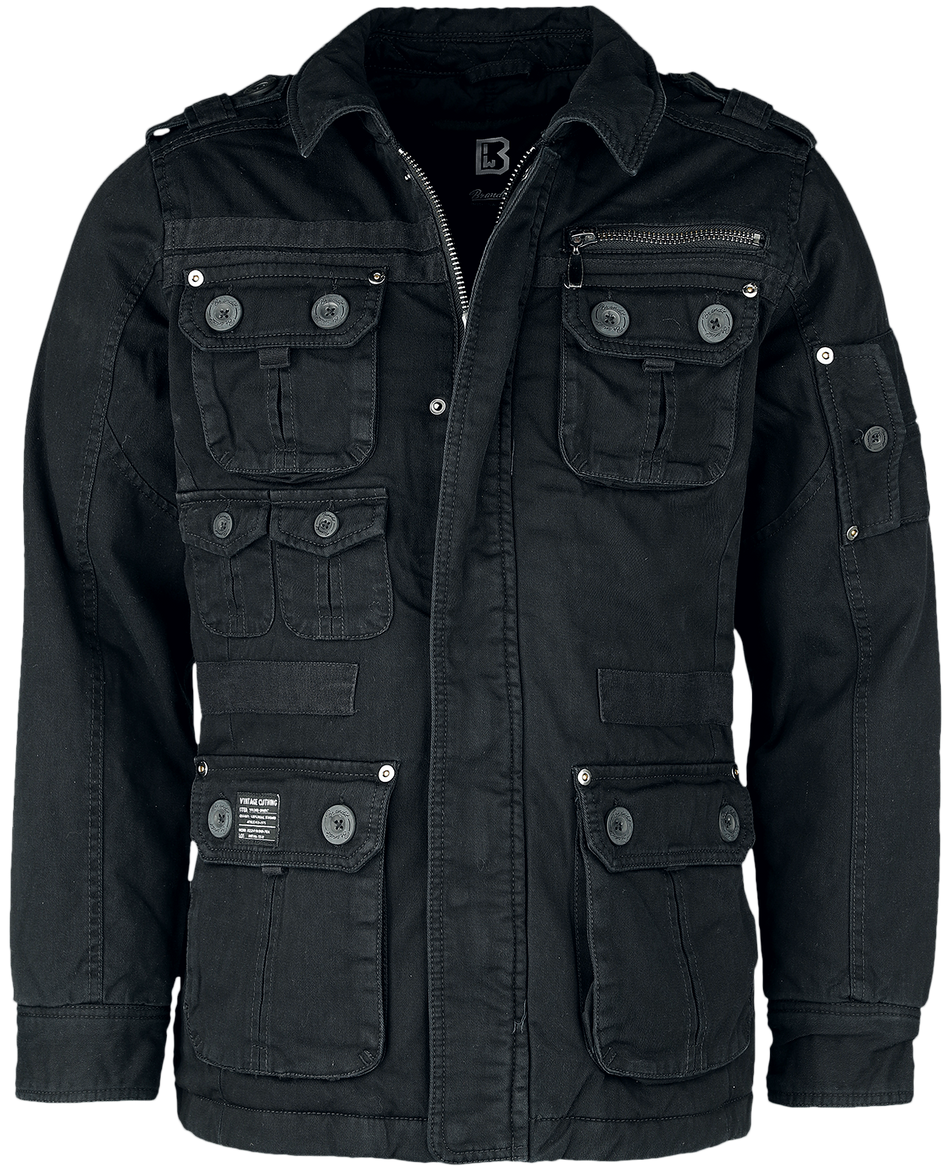 Veste d'hiver  de Brandit - Platinum Vintage - S à 5XL - pour Homme - noir - Brandit - View 2