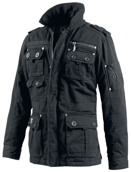 Manteau d'hiver  de Brandit - Platinum Vintage - S à 3XL - pour Homme - noir - Brandit