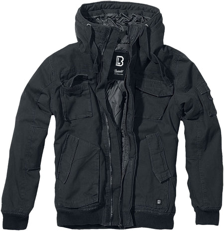 Manteau d'hiver  de Brandit - Bronx - S à XXL - pour Homme - noir - Brandit