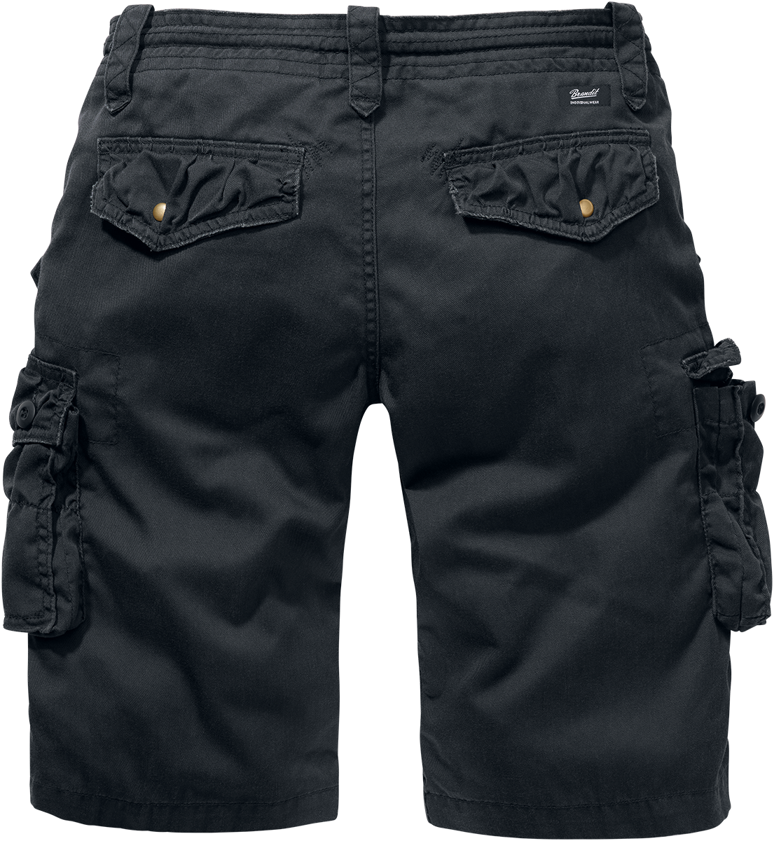 Short  de Brandit - Soho - 28 à 34 - pour Femme - noir - Brandit - View 2