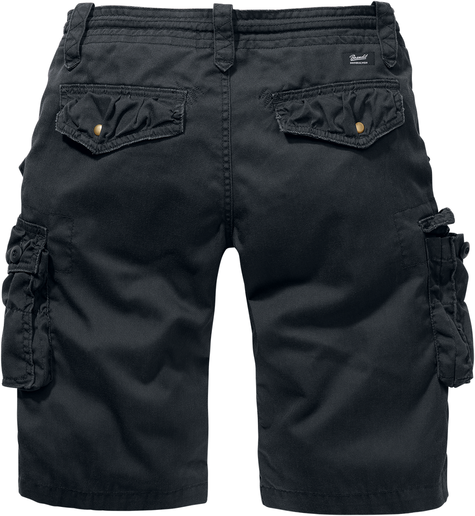 Short  de Brandit - Soho - 28 à 34 - pour Femme - noir - Brandit - View 2