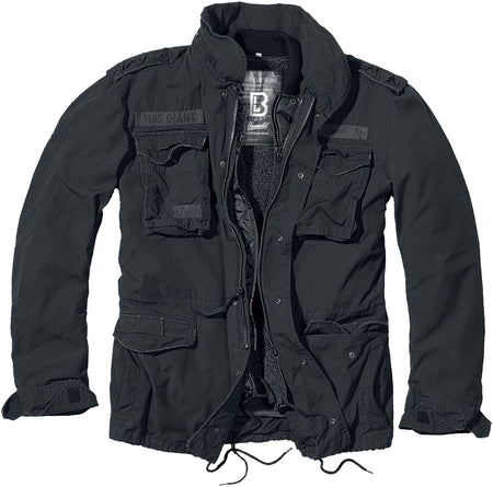 Manteau d'hiver  de Brandit - M65 Giant - S à 7XL - pour Homme - noir - Brandit