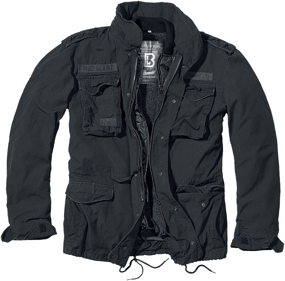 Manteau d'hiver  de Brandit - M65 Giant - S à 7XL - pour Homme - noir - Brandit