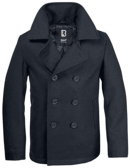 Veste d'uniforme  de Brandit - Caban - S à 5XL - pour Homme - noir - Brandit
