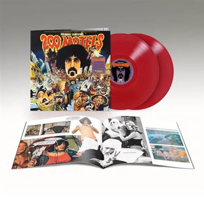 200 Motels 50th Anniversary Édition Limitée Vinyle Rouge - Front Cover