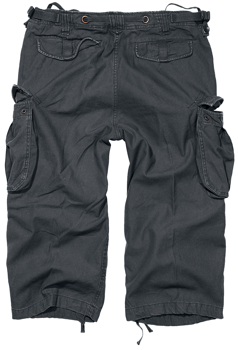 Short  de Brandit - Industry Vintage 3/4 - S à XXL - pour Homme - anthracite - Brandit - View 2