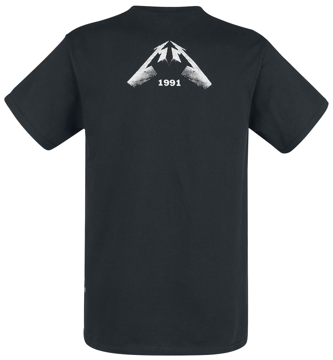 T-Shirt Manches courtes  de Metallica - Black Album Faded - S à XXL - pour Homme - noir - metallica - View 2