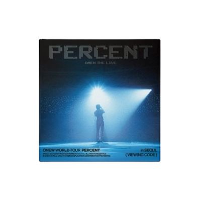 2025-26 Onew World Tour : Onew The Live Percent - Front Cover