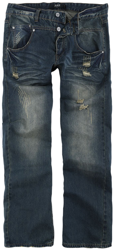 Jean  de Black Premium by EMP - Stan - W30L32 à W42L34 - pour Homme - bleu foncé - Black Premium by EMP