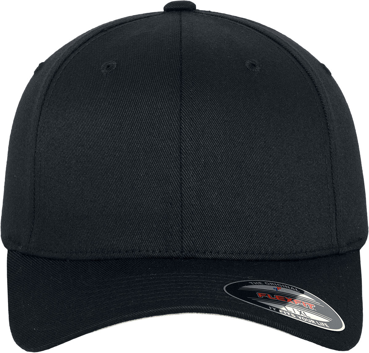 Casquette  de Flexfit - Wooly Combed - pour Unisexe - noir - Flexfit - View 2
