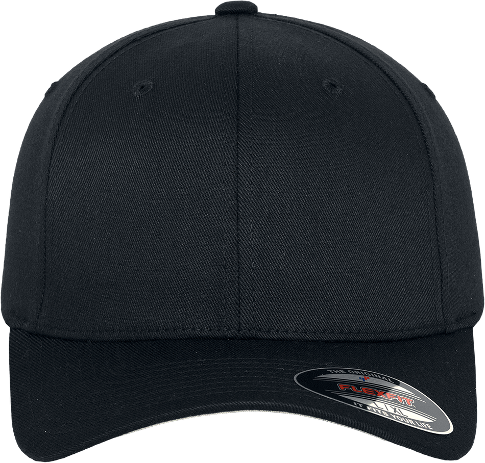 Casquette  de Flexfit - Wooly Combed - pour Unisexe - noir - Flexfit - View 2