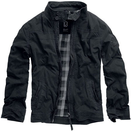 Veste mi-saison  de Brandit - Yellowstone - S à 5XL - pour Homme - noir - Brandit
