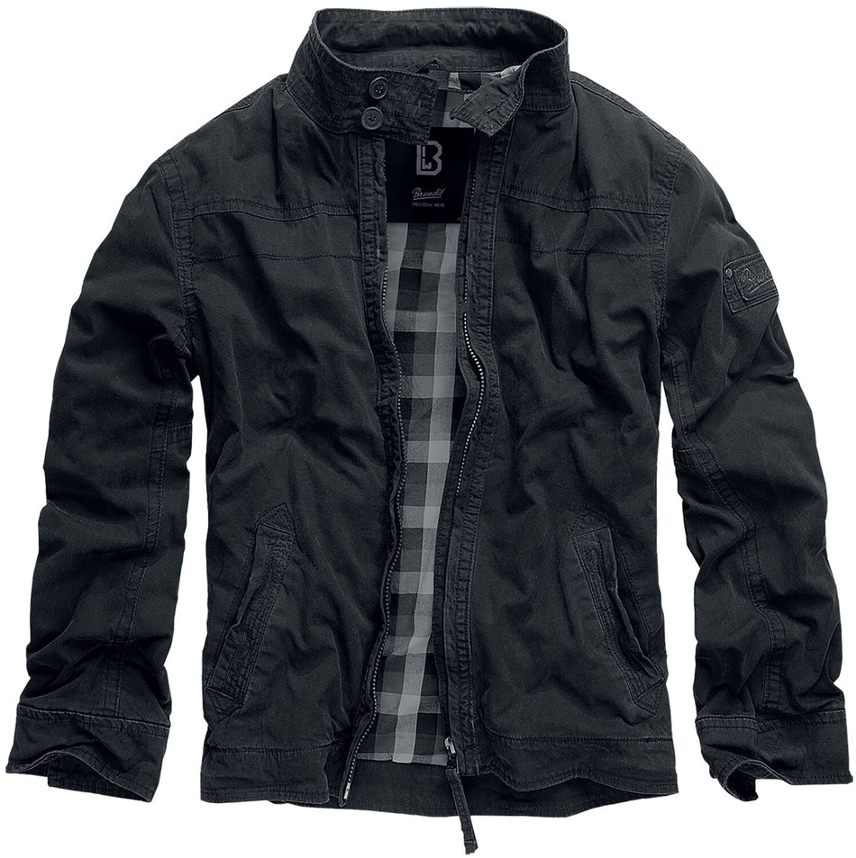 Veste mi-saison  de Brandit - Yellowstone - S à 5XL - pour Homme - noir - Brandit