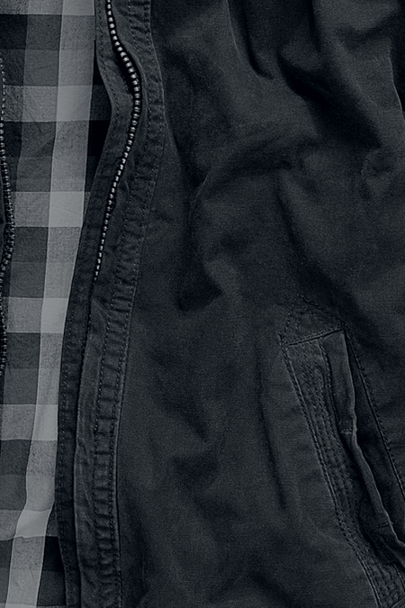 Veste mi-saison  de Brandit - Yellowstone - S à 5XL - pour Homme - noir - Brandit - View 2