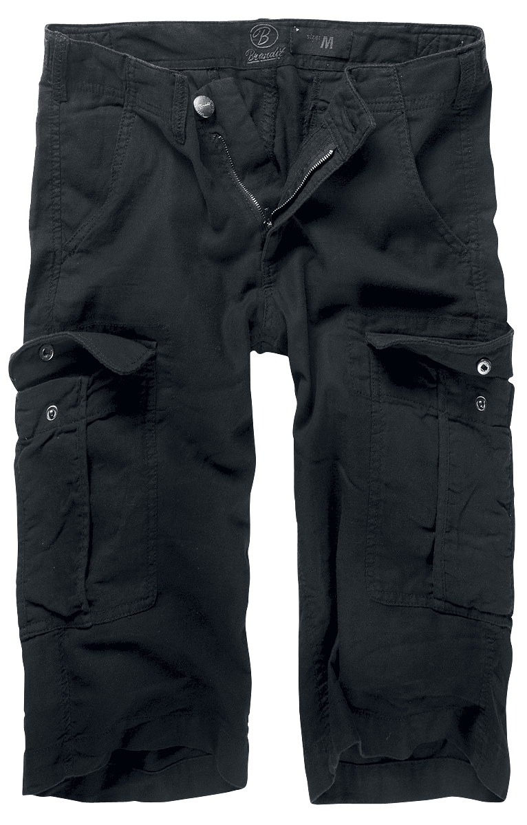 Short  de Brandit - Short Vintage Havannah - XS à 4XL - pour Femme - noir - Brandit - View 2