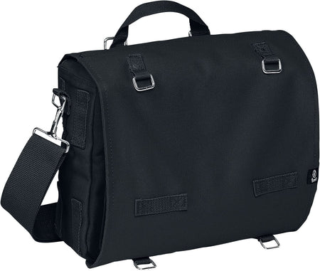 Sac à bandoulière  de Brandit - Besace (Grande Taille) - pour Unisexe - noir - Brandit