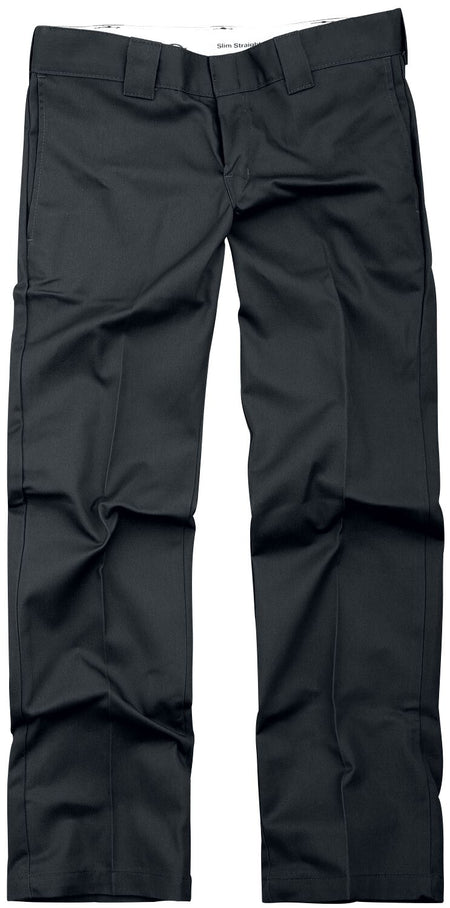 Chino Rockabilly de Dickies - Pantalon Slim Straight Work - W29L30 à W32L34 - pour Homme - noir - Dickies