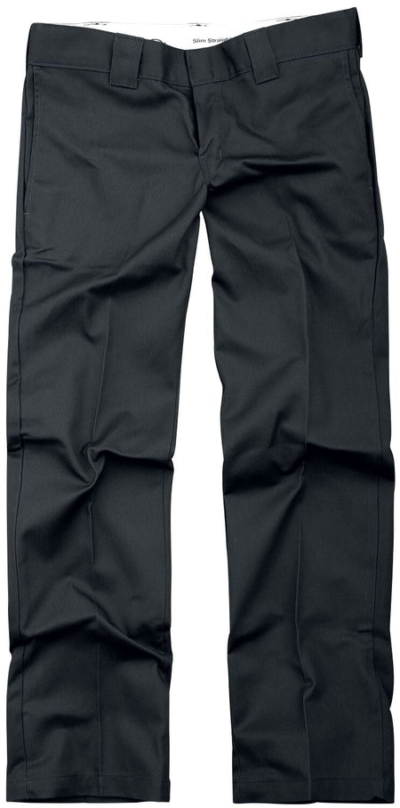 Chino Rockabilly de Dickies - Pantalon Slim Straight Work - W29L30 à W38L34 - pour Homme - noir - Dickies
