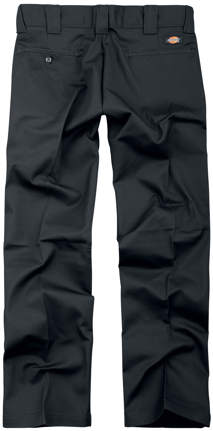 Chino Rockabilly de Dickies - Pantalon Slim Straight Work - W29L30 à W32L34 - pour Homme - noir - Dickies - View 2