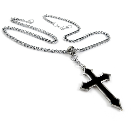 Collier Gothic de Alchemy Gothic - Croix D'Osbourne - pour Homme - Standard - Alchemy Gothic - View 2