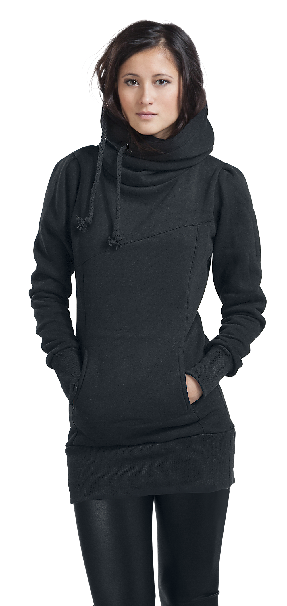 Sweat-shirt à capuche  de RED by EMP - Sweat À Capuche Smart - XS à 5XL - pour Femme - noir - RED by EMP - View 2